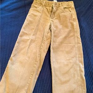 Boys corduroy pants, EUC. Size 7, wide fit.